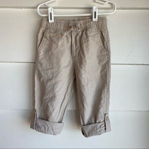 Boys khaki colored pants